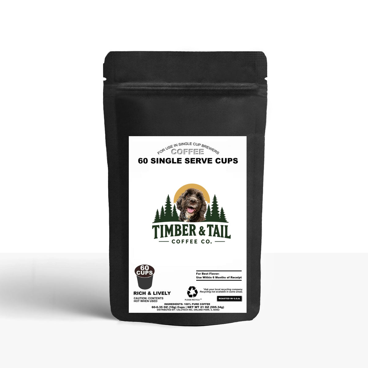 60 Pack Single Serve Coffee Capsules
